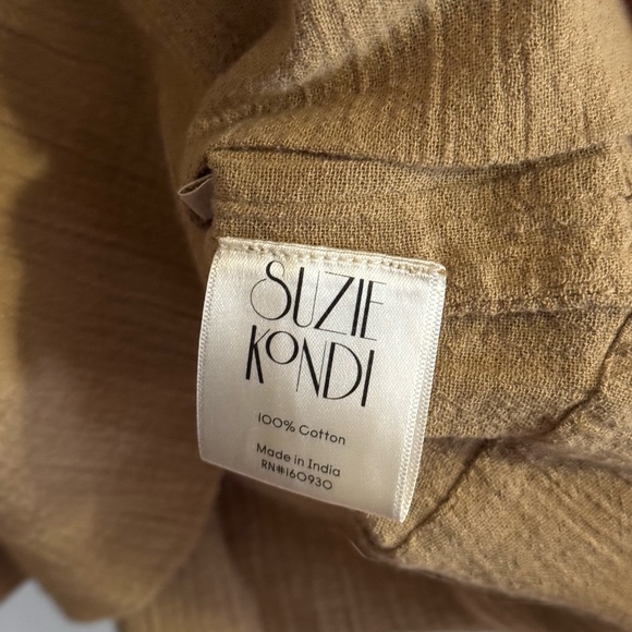 Suzi Kondi Mustard Off-Shoulder Blouse - Picture 5 of 5